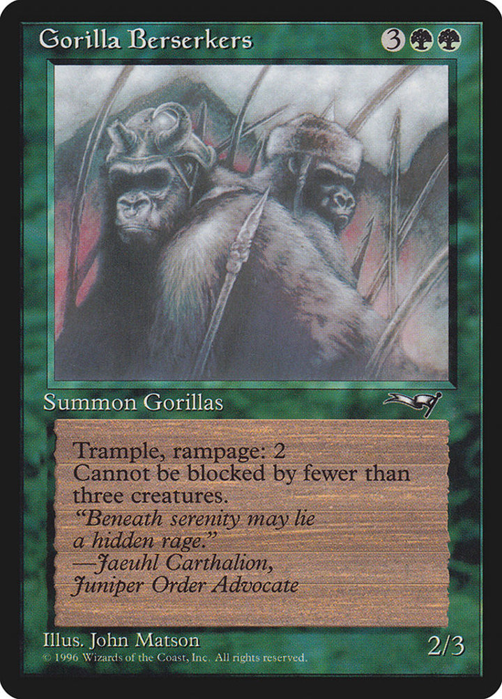 Gorilla Berserkers (V.2)