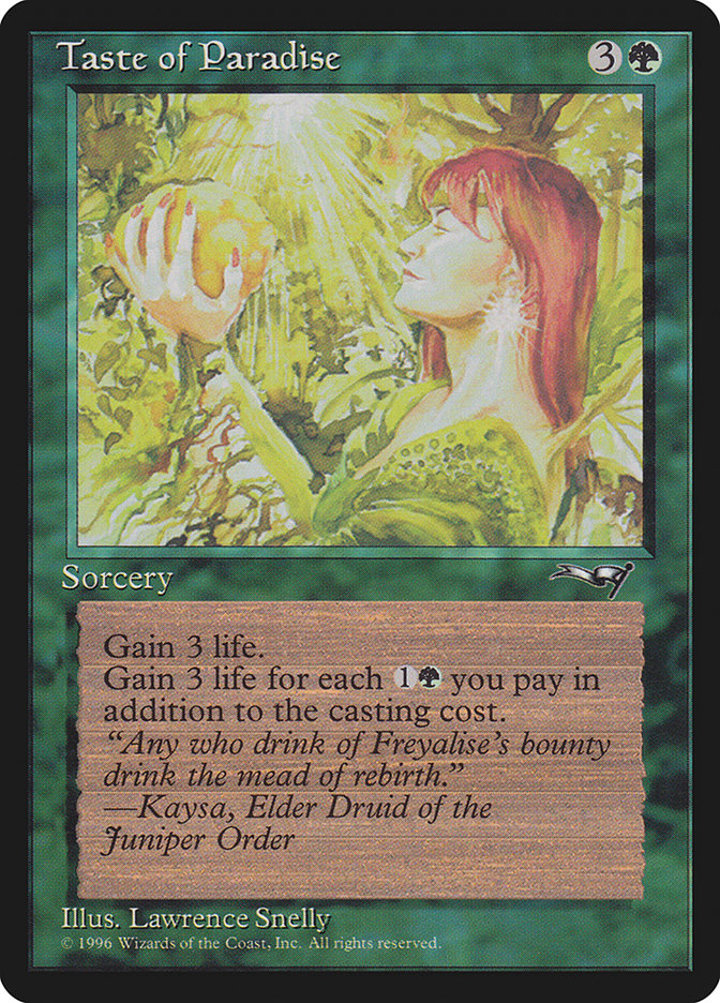 Taste of Paradise (V.2)