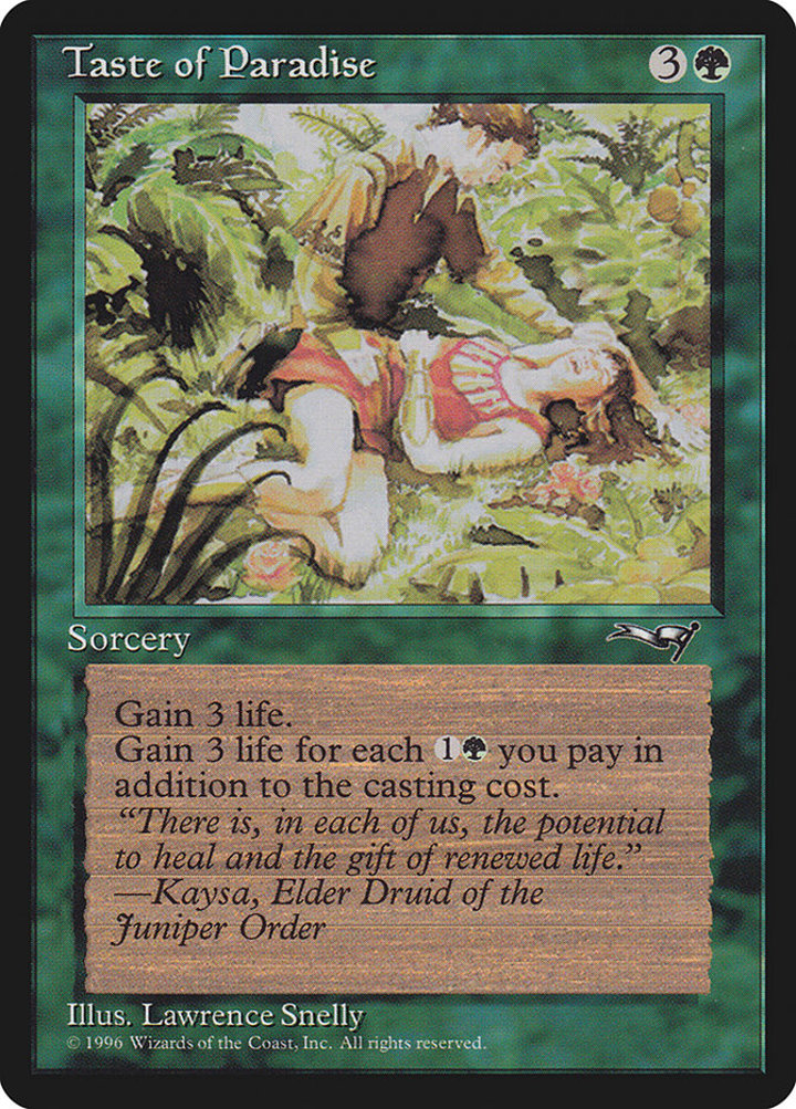 Taste of Paradise (V.1)