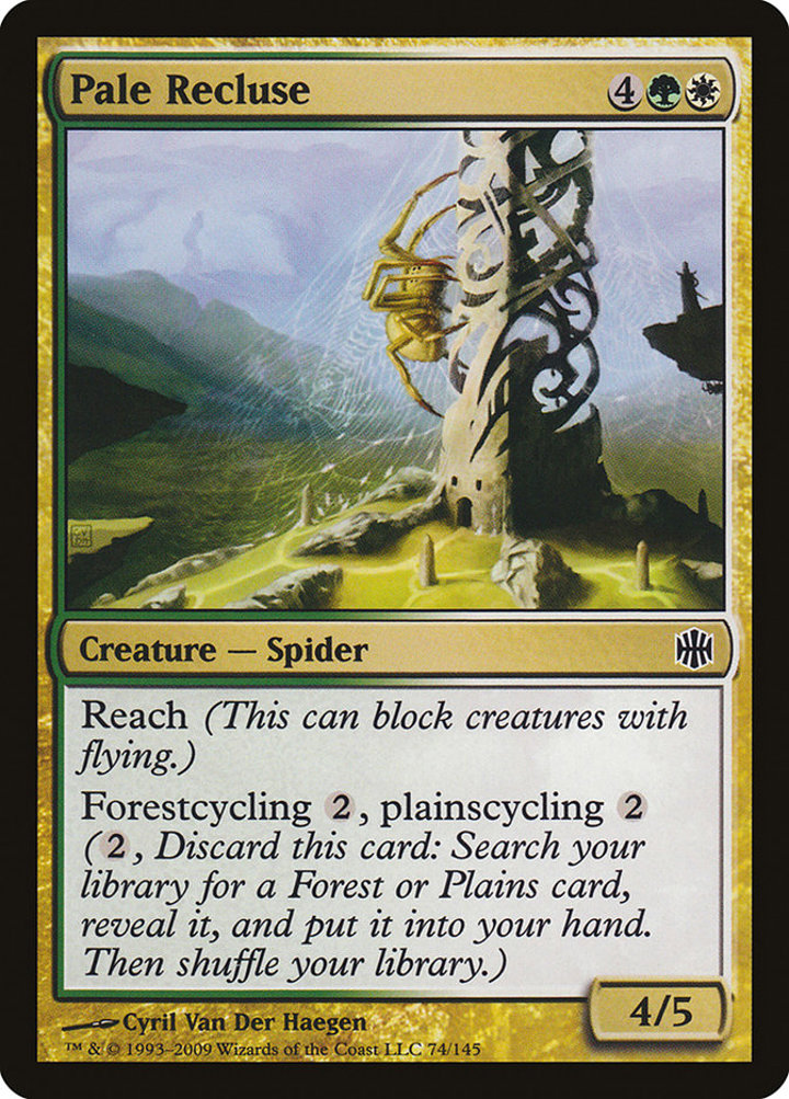 Pale Recluse Single: Magic: The Gathering Alara Reborn Einzelkarte
