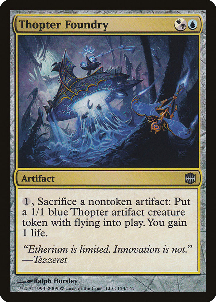 Thopter Foundry Single: Magic: The Gathering Alara Reborn Einzelkarte