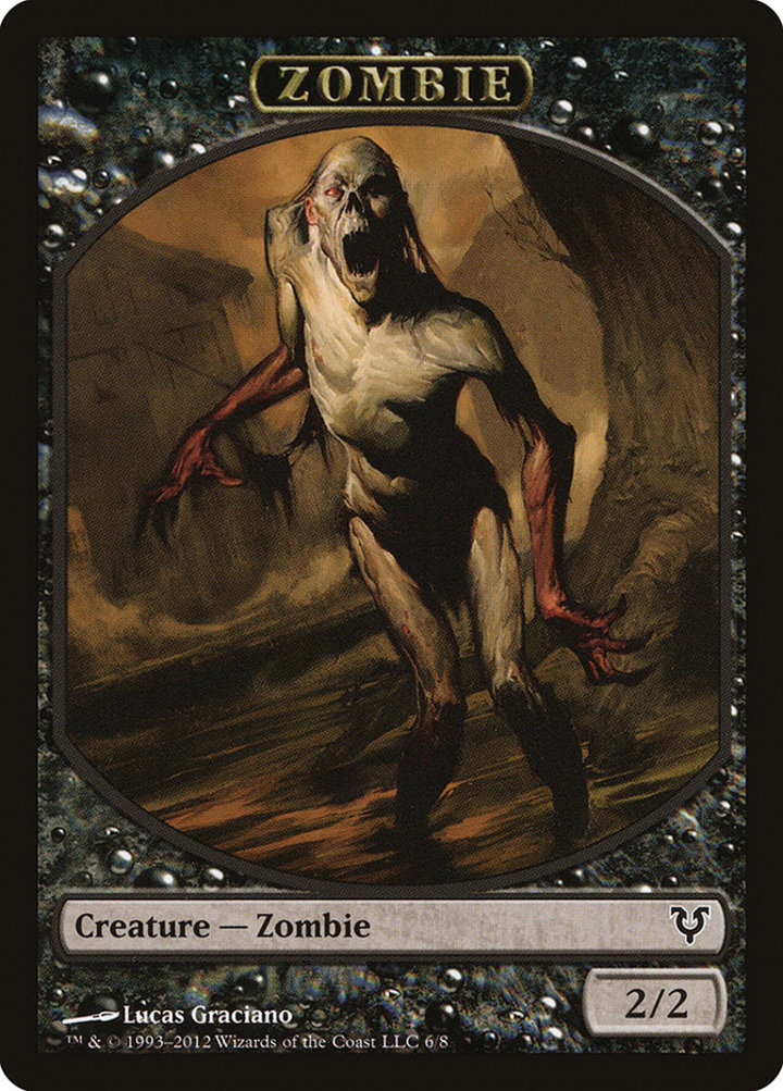 Zombie Token (Black 2/2)