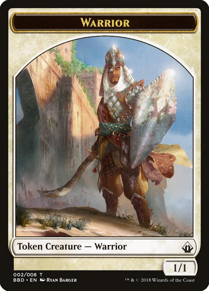 Warrior Token (White 1/1)