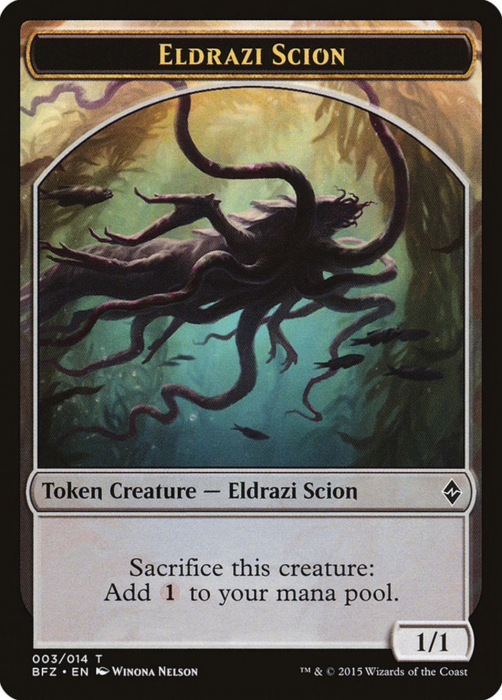 Eldrazi Scion Token (Colorless 1/1) (V.2)