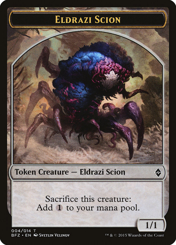 Eldrazi Scion Token (Colorless 1/1) (V.3)