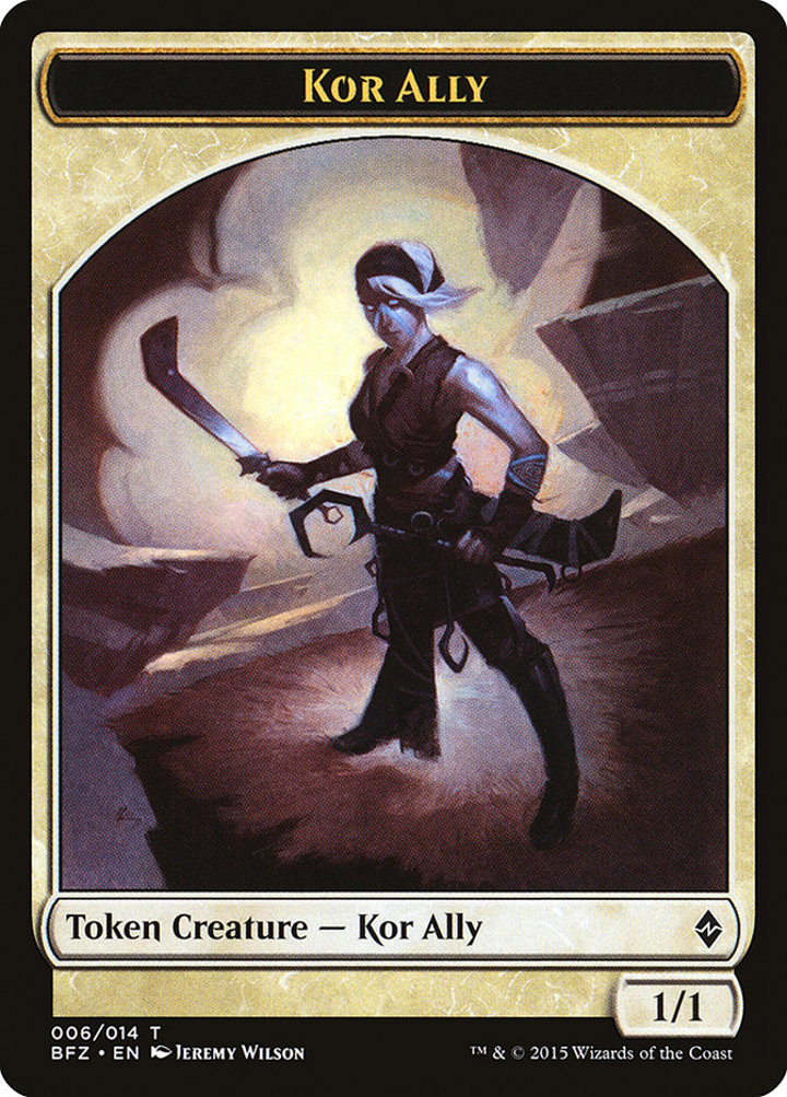 Kor Ally Token (White 1/1)
