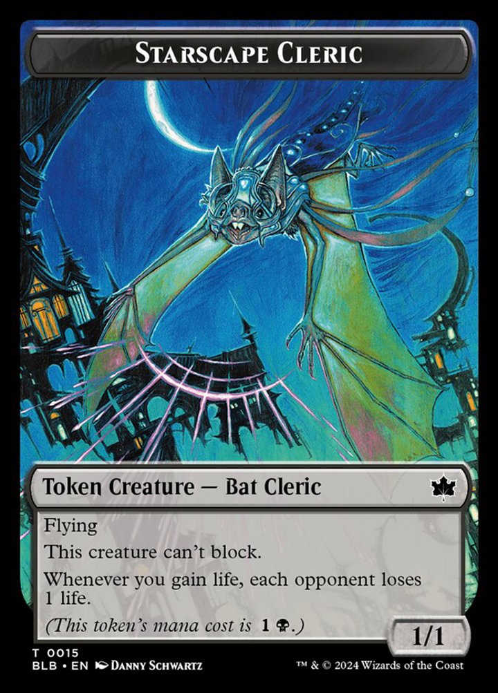 Starscape Cleric Token (Black 1/1)