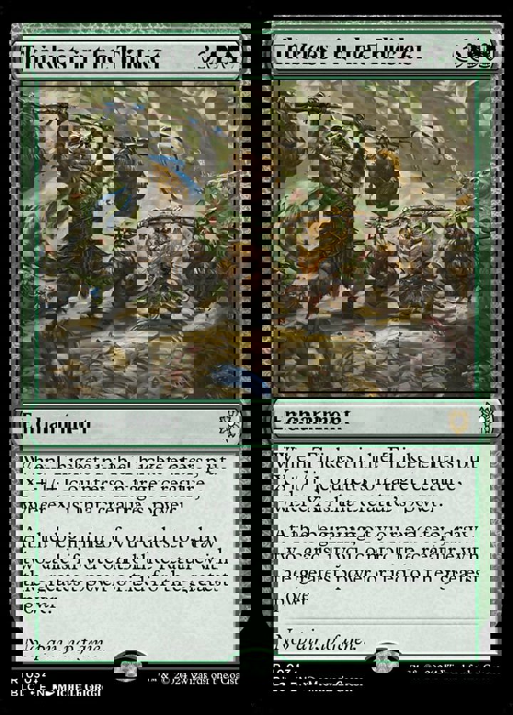 Thickest in the Thicket