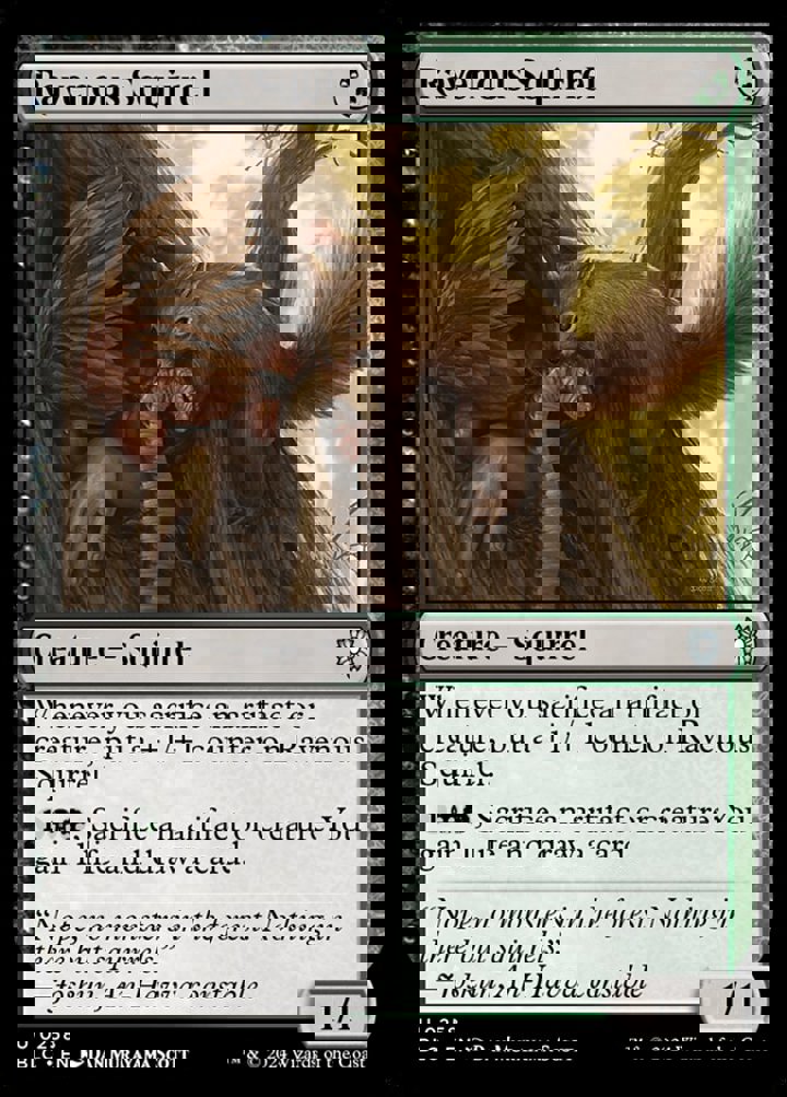 Ravenous Squirrel