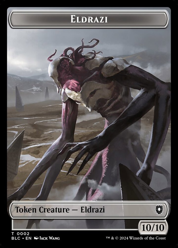 Eldrazi Token (C 10/10) // Clue Token