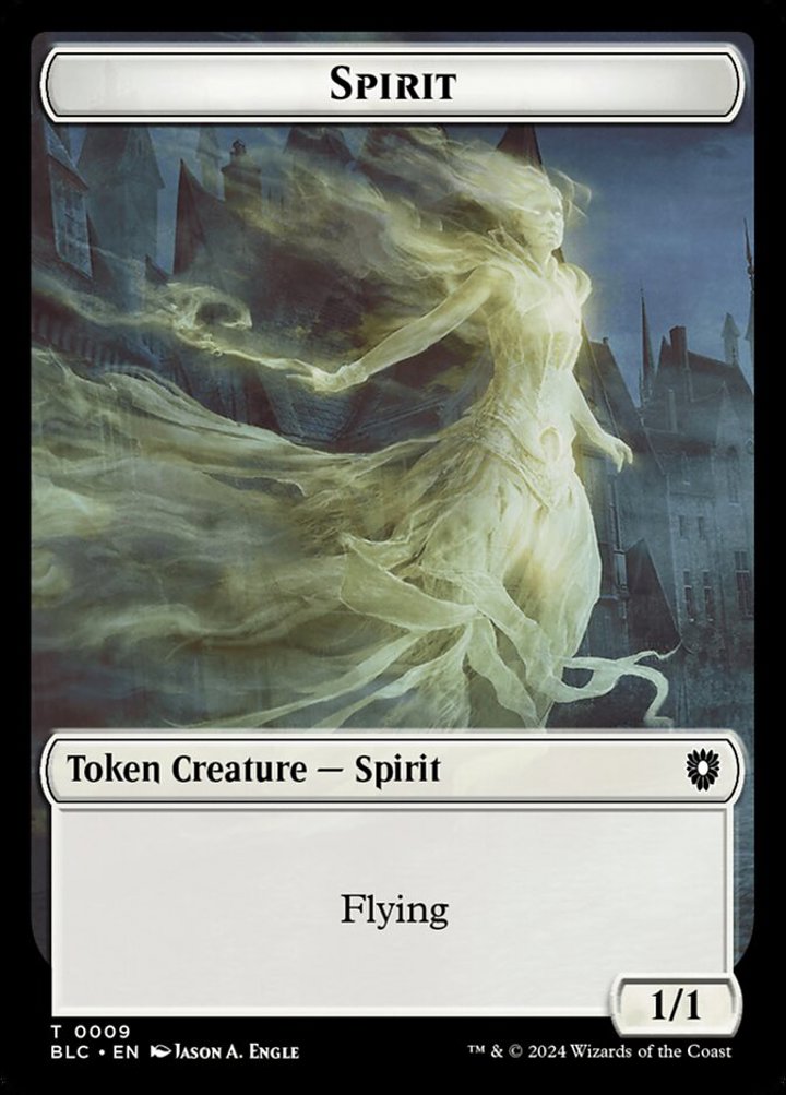 Spirit Token (W 1/1) // Faerie Token (U 1/1)
