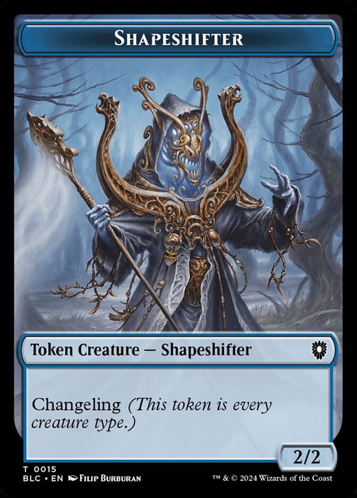 Pest Token (BG 1/1) // Shapeshifter Token (U 2/2)