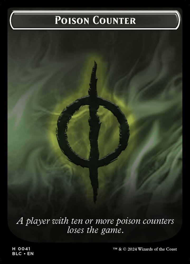 Rabbit Token (W 1/1) // Poison Counter