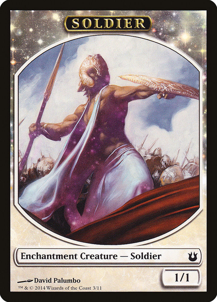 Soldier Token (White 1/1 Enchantment)