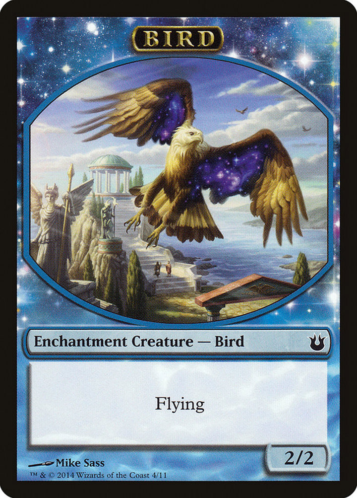 Bird Token (Blue 2/2 Enchantment)