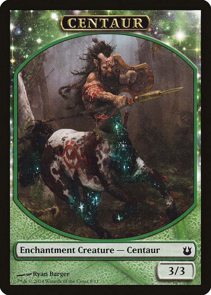 Centaur Token (Green 3/3 Enchantment)