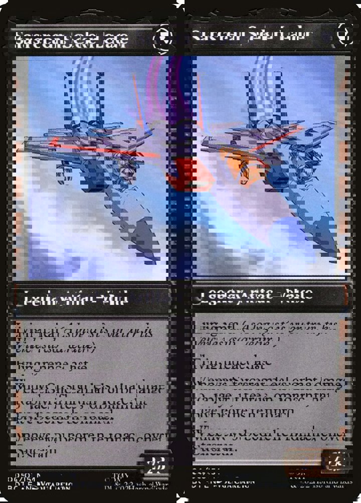 Starscream, Power Hungry // Starscream, Seeker Leader (V.1)