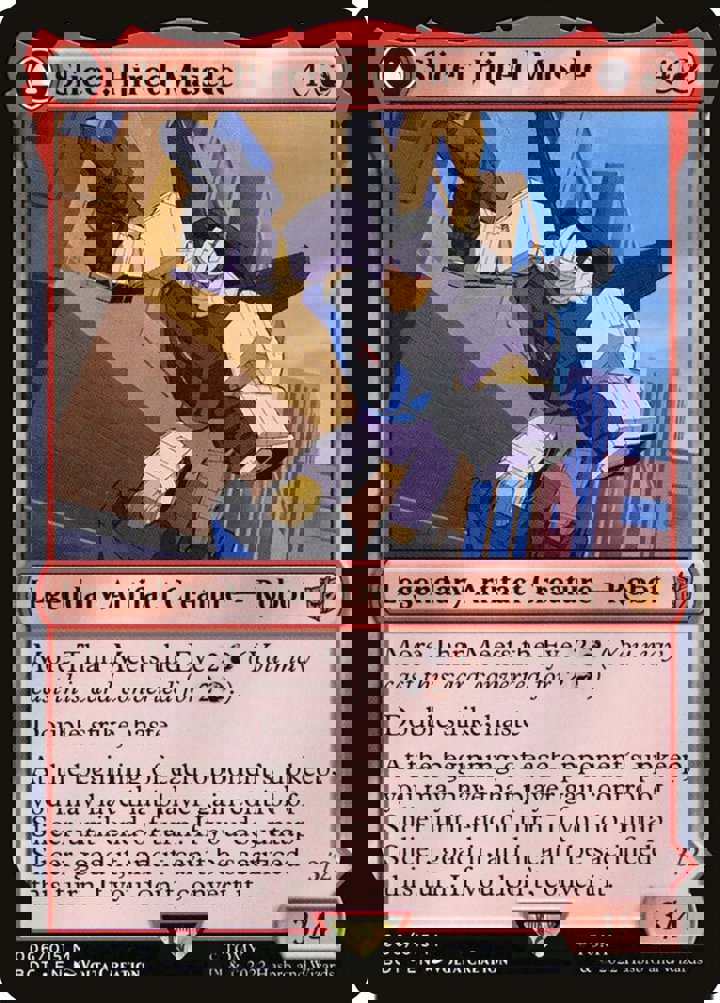 Slicer, Hired Muscle // Slicer, High-Speed Antagonist (V.1)