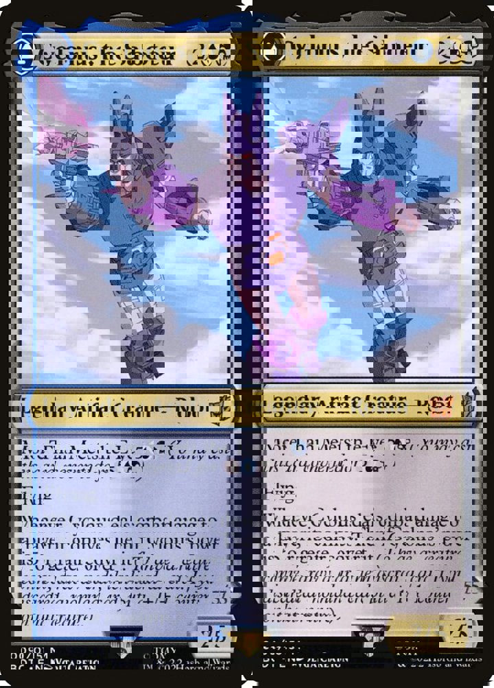 Cyclonus, the Saboteur // Cyclonus, Cybertronian Fighter (V.1)