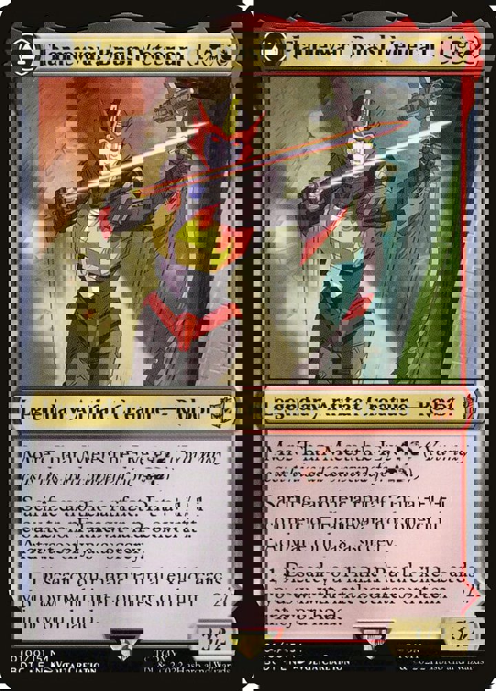 Flamewar, Brash Veteran // Flamewar, Streetwise Operative (V.1)