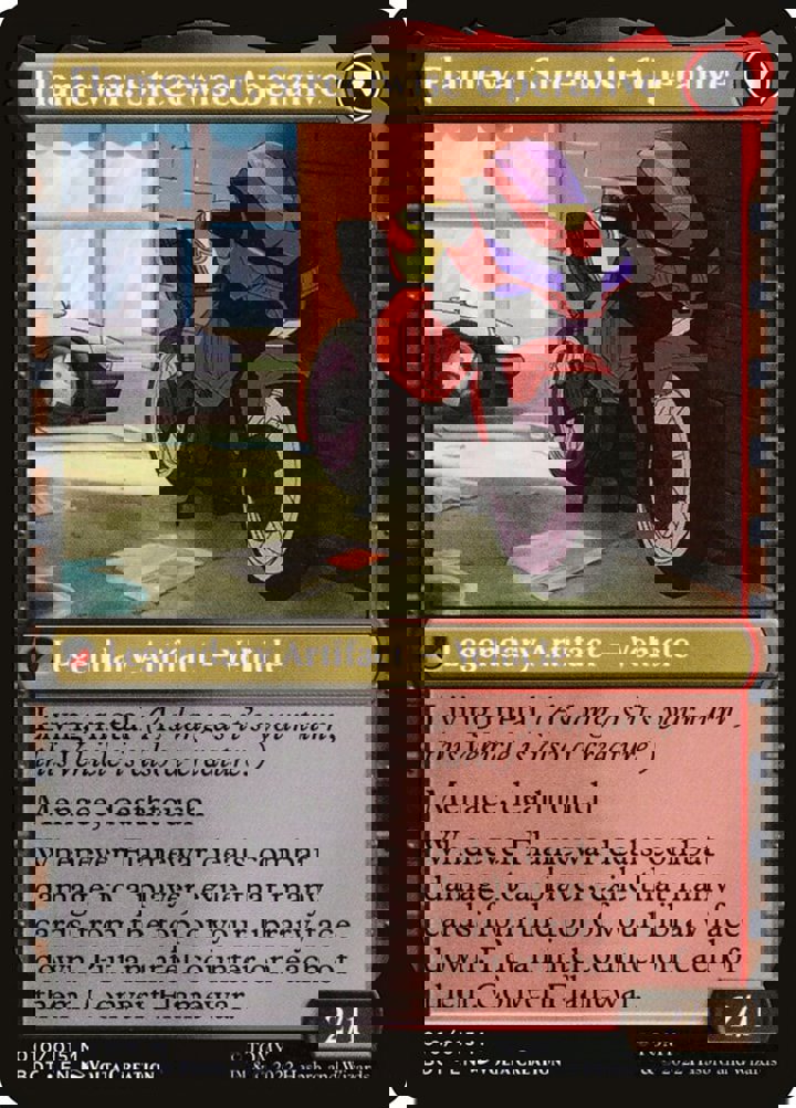 Flamewar, Brash Veteran // Flamewar, Streetwise Operative (V.1)