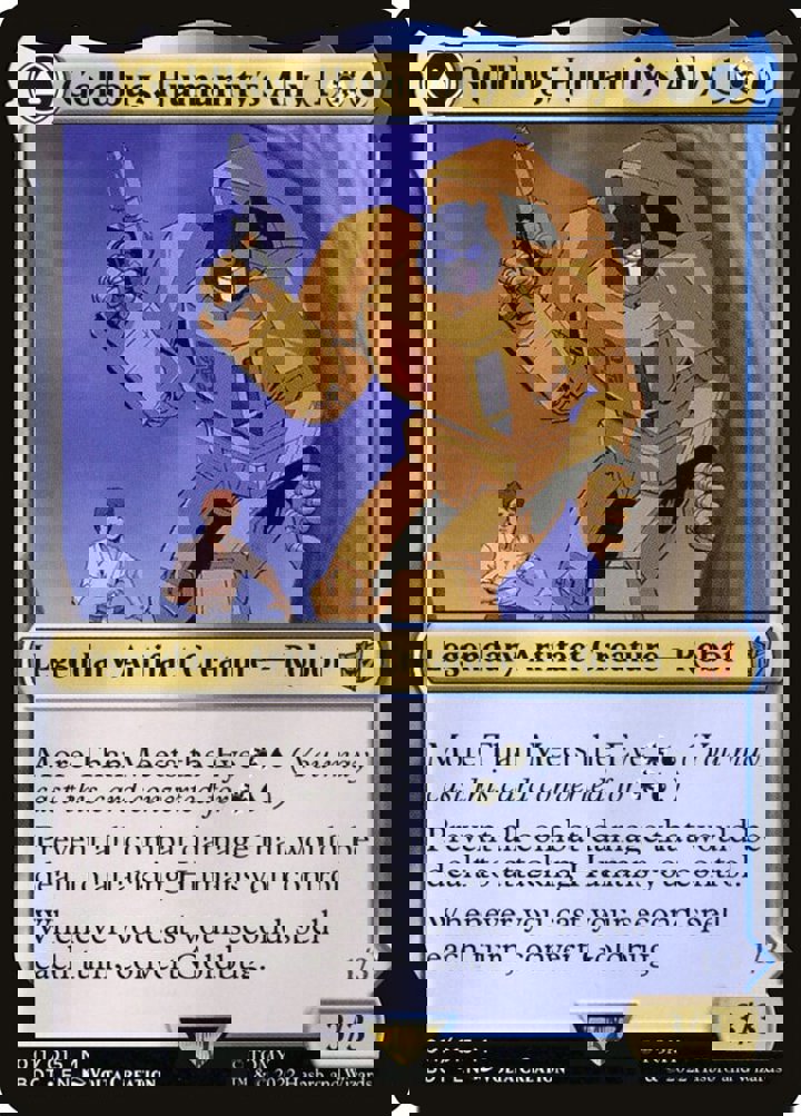 Goldbug, Humanity's Ally // Goldbug, Scrappy Scout (V.1)