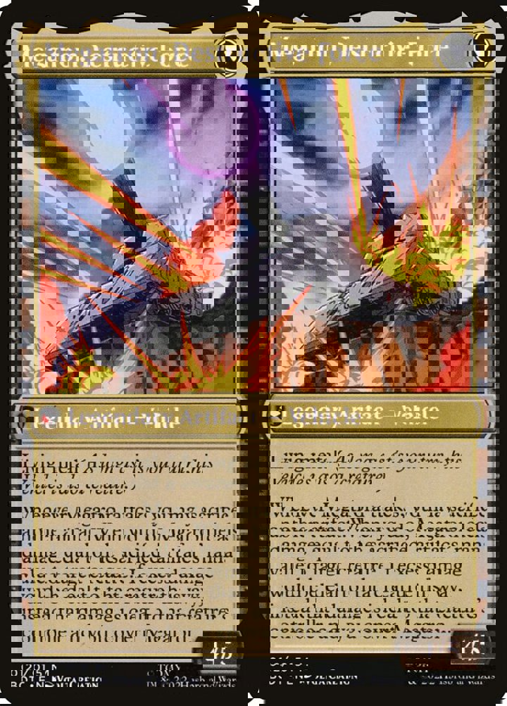 Megatron, Tyrant // Megatron, Destructive Force (V.1)