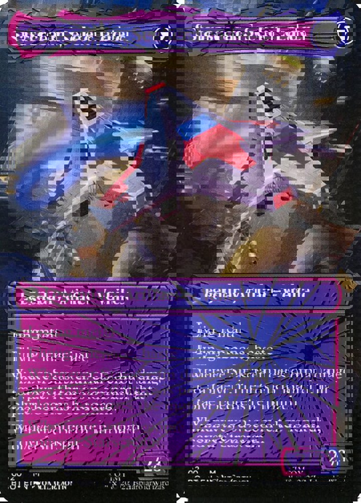Starscream, Power Hungry // Starscream, Seeker Leader (V.2)