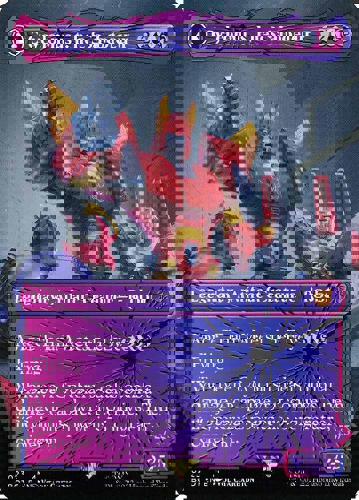 Cyclonus, the Saboteur // Cyclonus, Cybertronian Fighter (V.2)