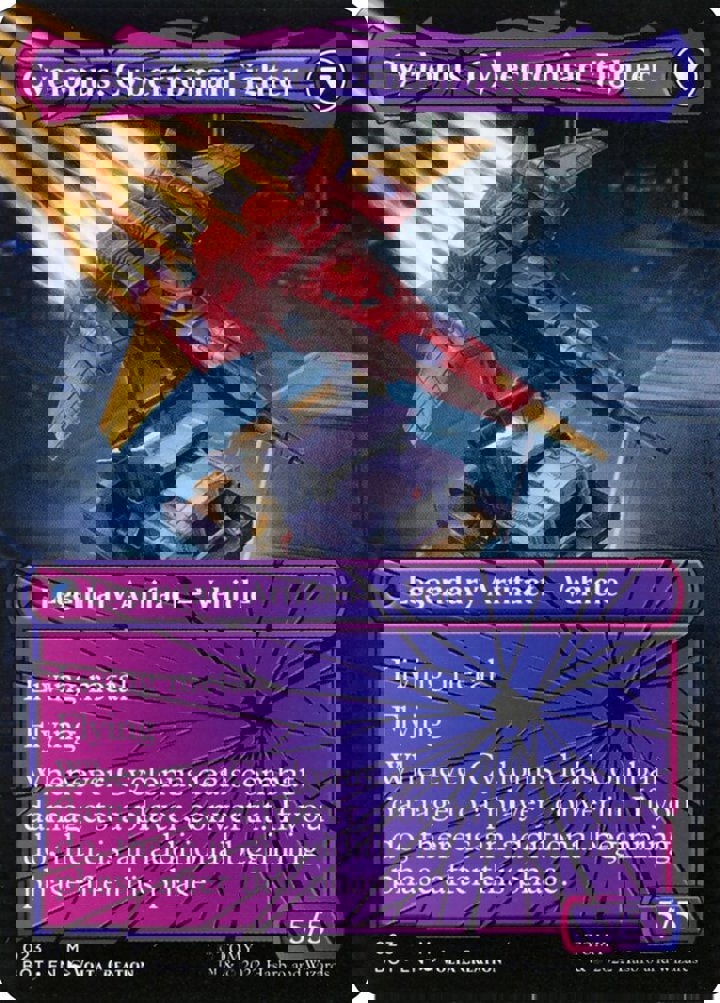 Cyclonus, the Saboteur // Cyclonus, Cybertronian Fighter (V.2)