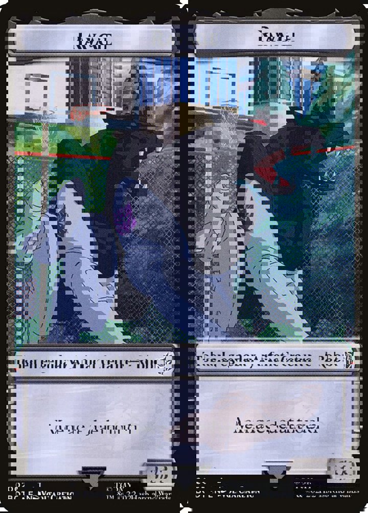 Ravage Token (Black 3/3)