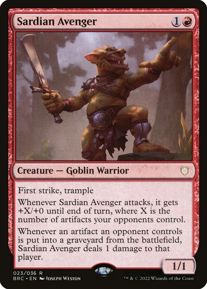 Sardian Avenger (V.1)