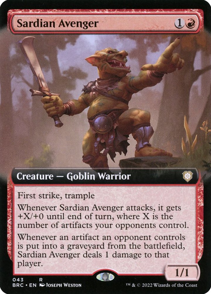 Sardian Avenger (V.2)