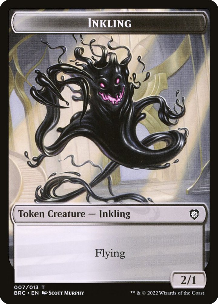 Copy Token // Inkling Token (WB 2/1)