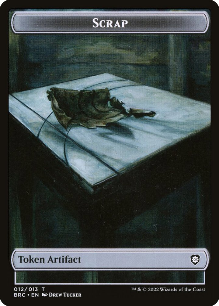 Phyrexian Myr Token (UA 2/1) // Scrap Token