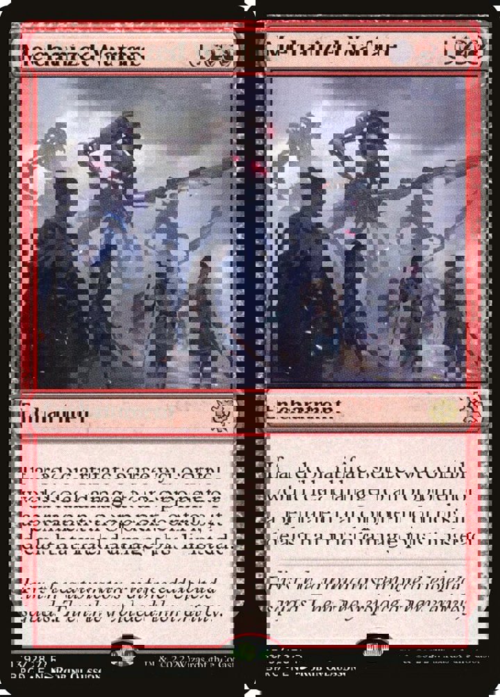Mechanized Warfare