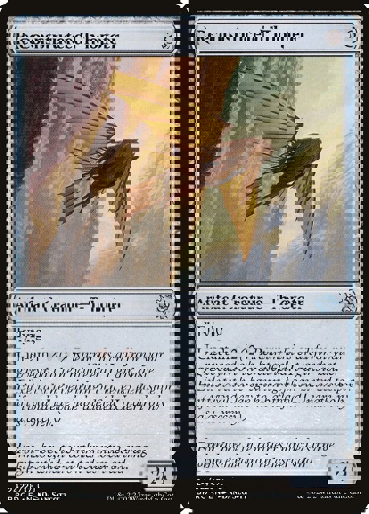 Reconstructed Thopter