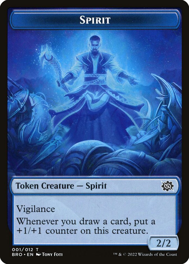 Spirit Token (Blue 2/2)