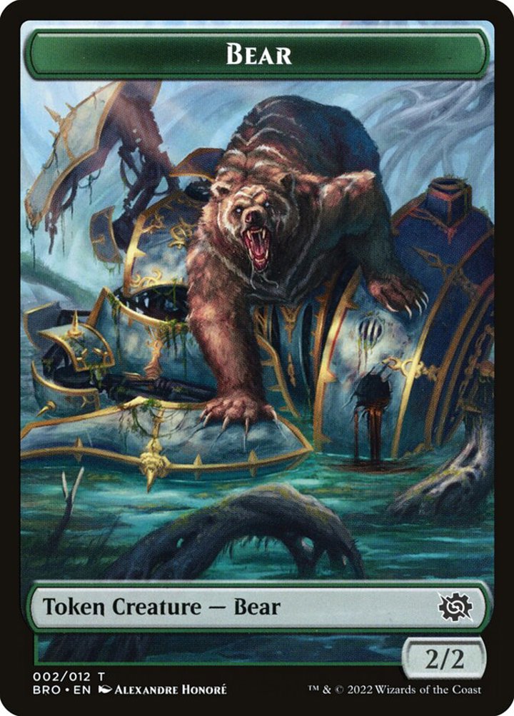 Bear Token (Green 2/2)