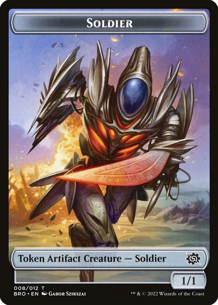 Soldier Token (Artifact 1/1) (V.1)