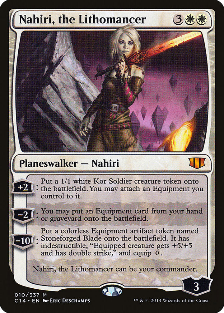 Nahiri, the Lithomancer (V.1)