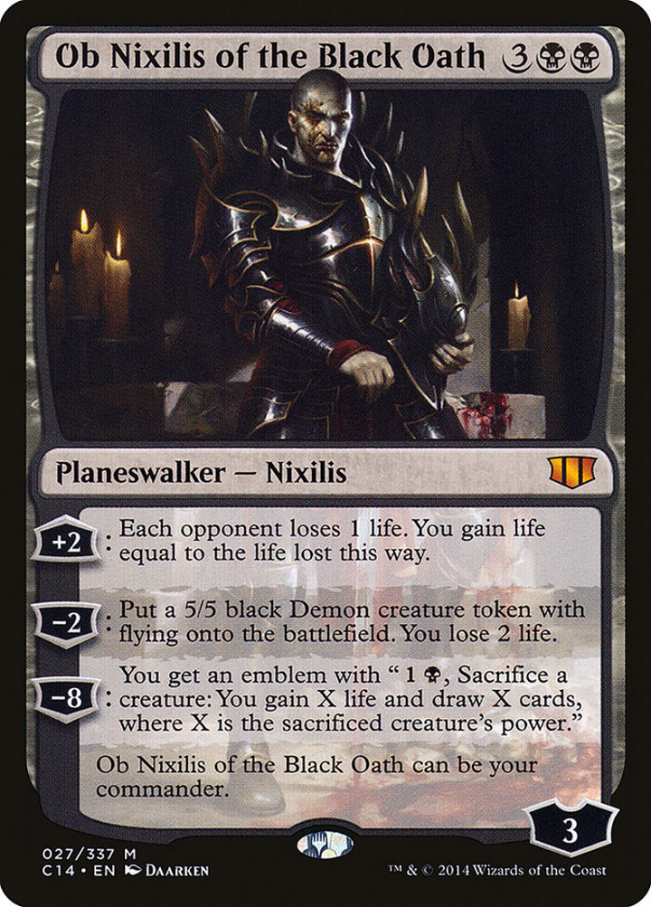 Ob Nixilis of the Black Oath (V.1)