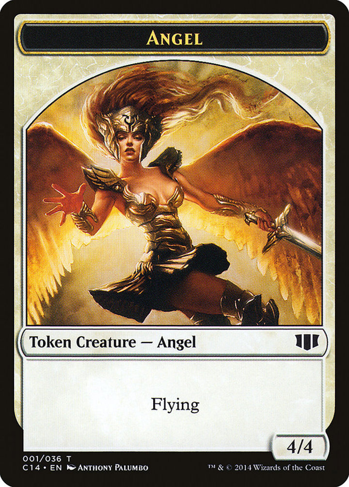 Angel Token (W 4/4) / Cat Token (W 2/2)