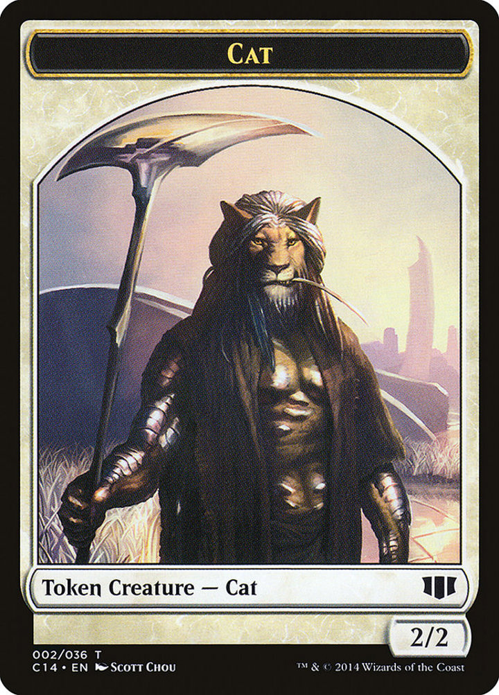 Angel Token (W 4/4) / Cat Token (W 2/2)