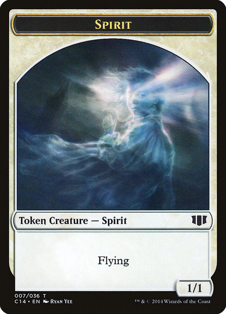 Soldier Token (W 1/1) / Spirit Token (W 1/1)
