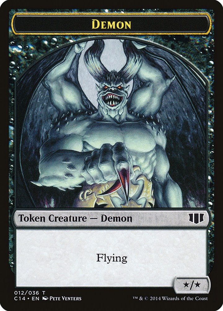 Demon Token (B */*) / Zombie Token (B 2/2)
