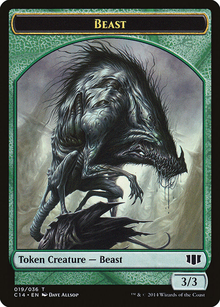 Beast Token (G 3/3) / Elemental Token (G 5/3)