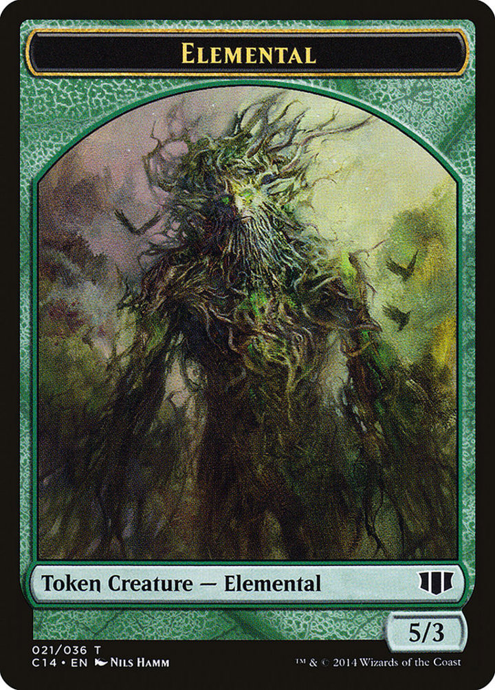 Beast Token (G 3/3) / Elemental Token (G 5/3)