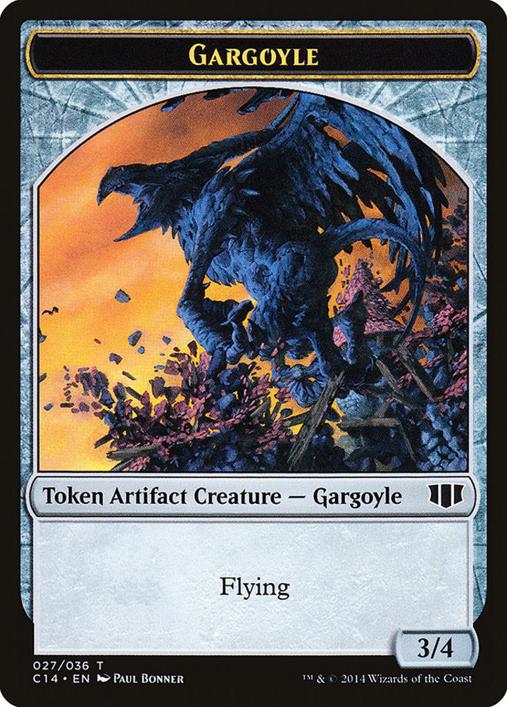 Elf Warrior Token (G 1/1) / Gargoyle Token (A 3/4)
