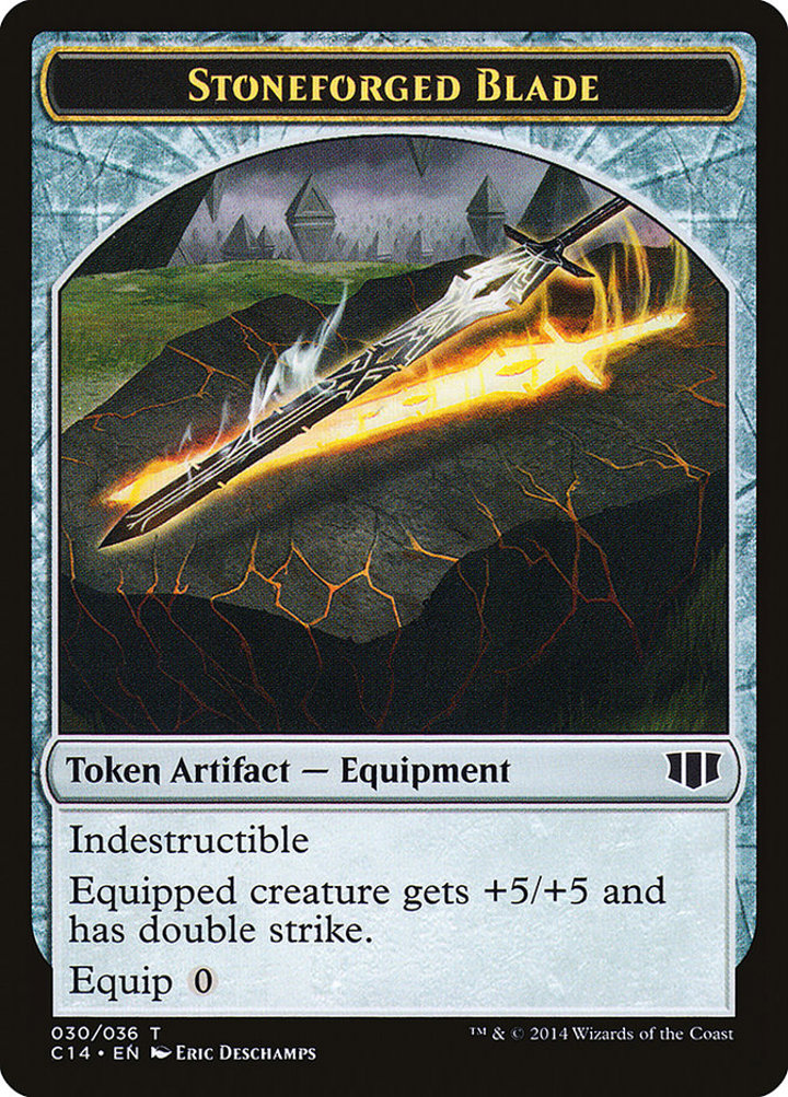 Germ Token (B 0/0) / Stoneforged Blade Token